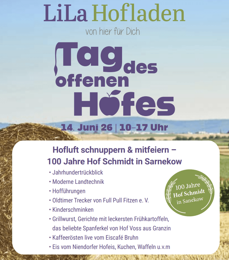 Lila Hofladen Tag der offenen Tür
